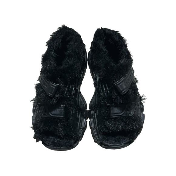 Balenciaga Fur lined Track sandal - Picture 3 of 7